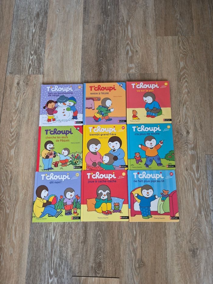 Collection de livres de T'Choupi ( tchoupi )