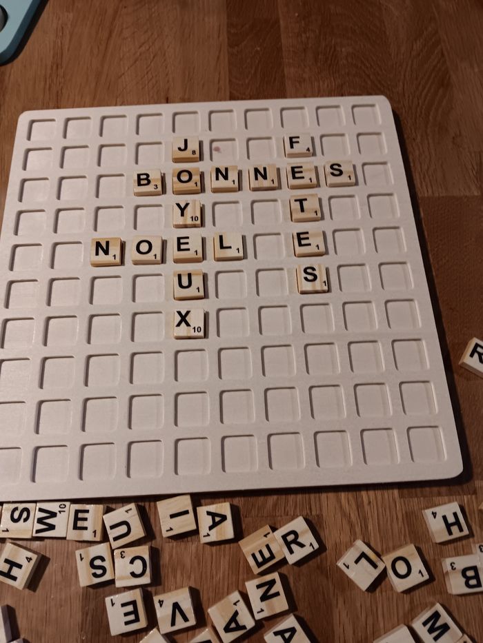 Jeu de mots en bois - photo numéro 3