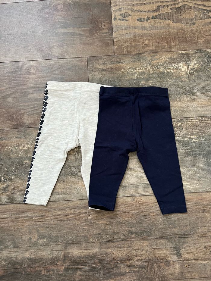 Lot de leegings 6 mois - photo numéro 2