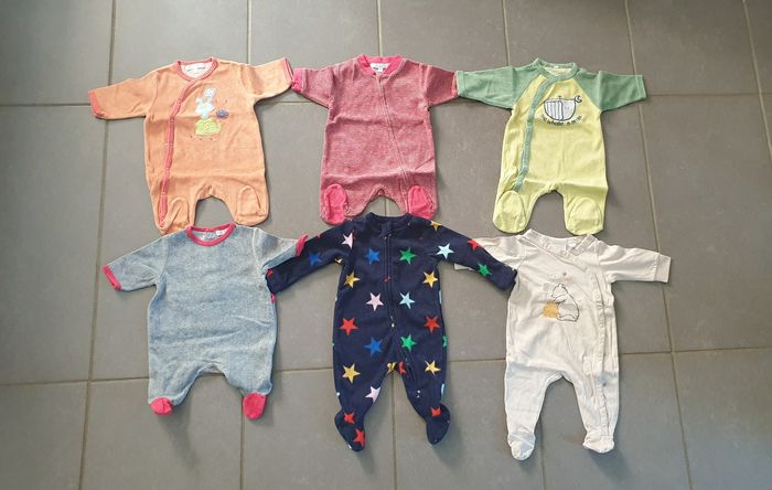 Lot vêtements garçon 0 et 1 mois automne hiver - photo numéro 3