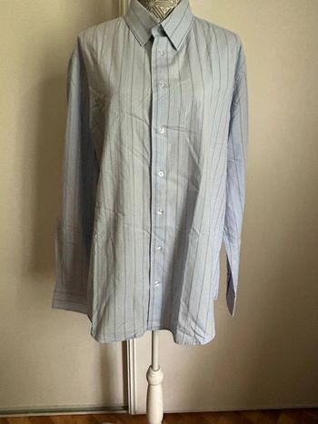 Chemise bleu à rayure