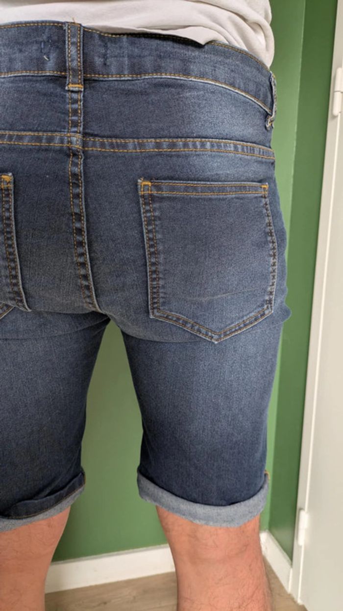 Short en jean bleu Zalando - photo numéro 2