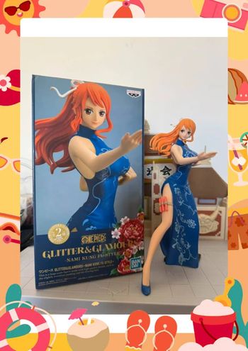 Figurine géante Nani One Piece sexy Kung Fu Banpresto officielle avec boite