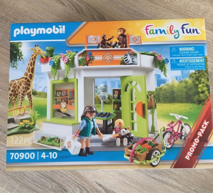 Playmobil 70900 le centre de soins du parc animalier
