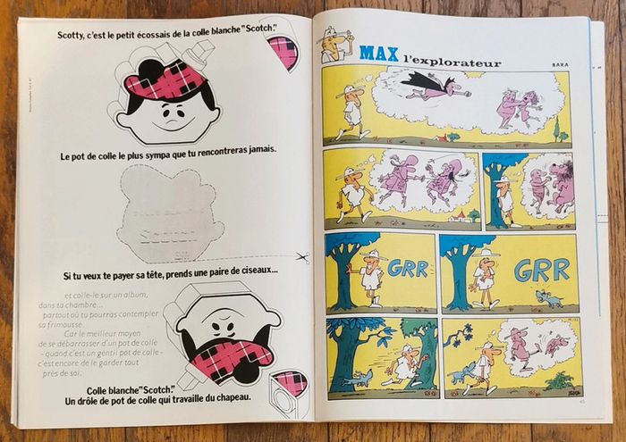 Ancien magazine Tintin n°37 l'hebdotimiste poster Brigitte bardot 1973 vintage - photo numéro 14