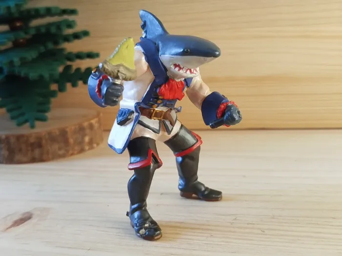 PAPO homme Mutant requin Figurine personnage imaginaire - photo numéro 2