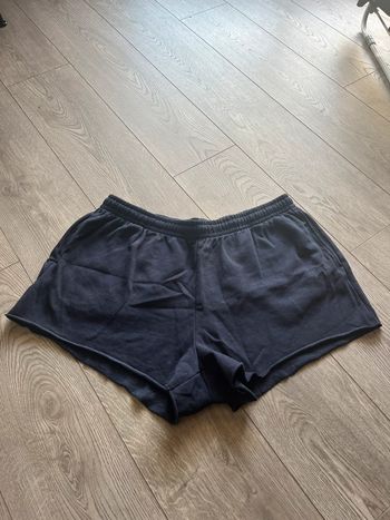 short court bleu marine