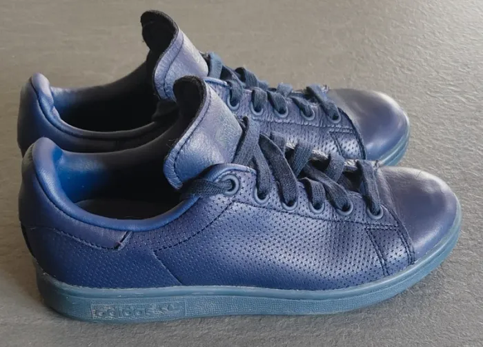 Adidas Stan Smith 'Triple Blue' Designer : Horst Dassler - photo numéro 2