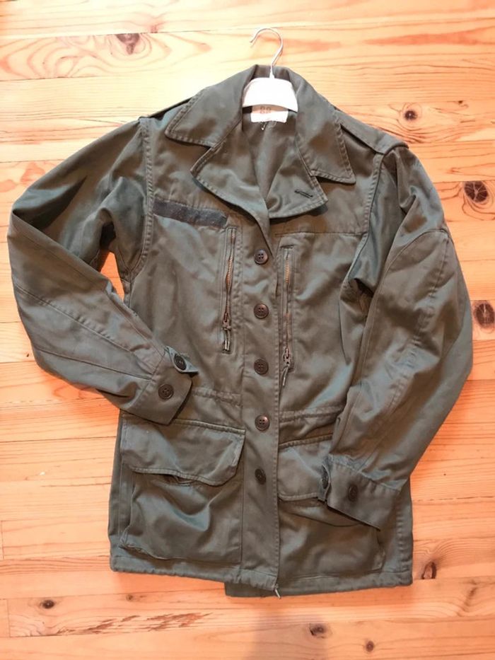 🤩 superbe veste militaire armée française taille du S au M en très bon état - photo numéro 4
