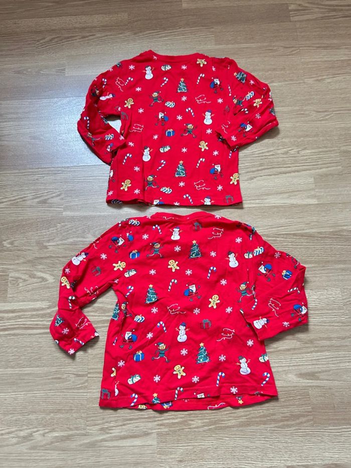 Lot de deux tshirts noel 4-5 ans - photo numéro 3