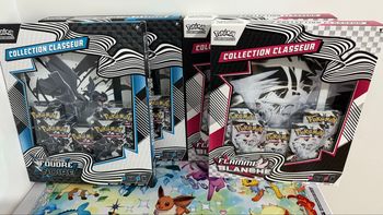 Coffret classeur ev10.5 blanc et noir