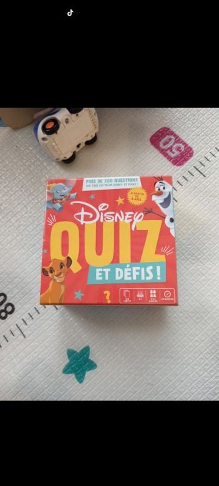 Disney quizz et defis