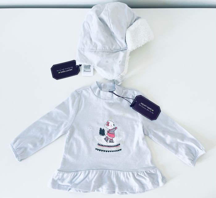 Ensemble chapka et haut manche longue Sergent Major