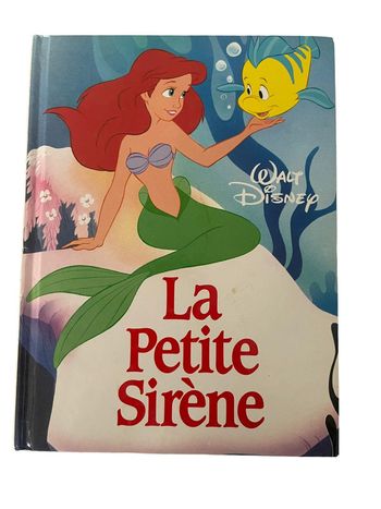 Livre Walt Disney La petite sirène