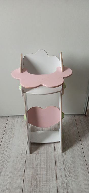 Chaise haute poupée