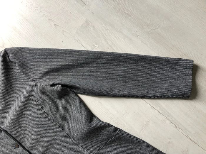 AN10- Ensemble/tailleur veste+pantalon fines rayures mia soana T42-44 peu porté - photo numéro 12