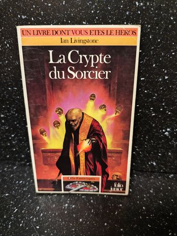 Livre dont vous êtes le héros la crypte du sorcier