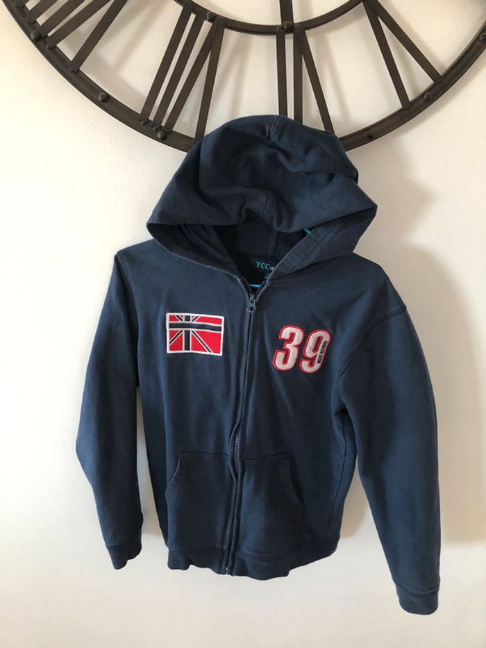 Veste à capuche bleu z 12 ans