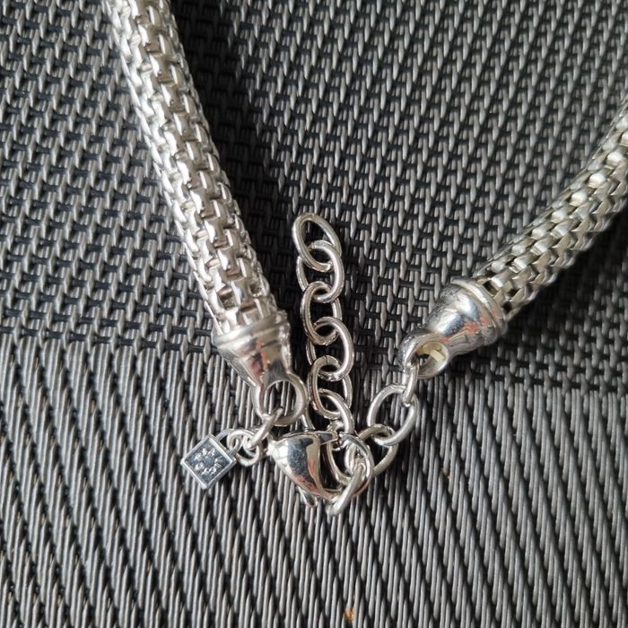 Collier Victoria argenté - photo numéro 4