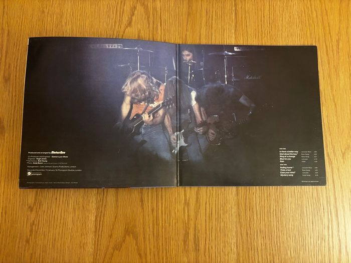 Vinyle 33 tours Status Quo Blue for you - photo numéro 2