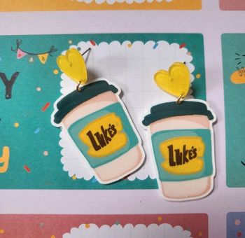 Boucles d'oreilles gilmore girls Luke's