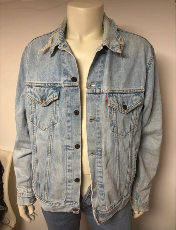 Veste Levi's Vintage en Jean - Taille XL - photo numéro 13
