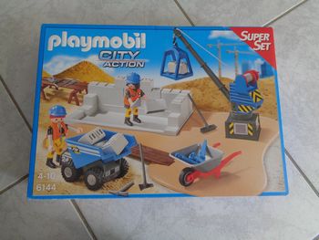 Superset construction city action playmobil 6144