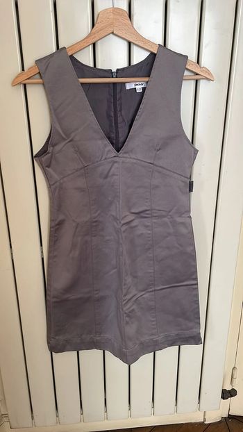 Robe courte DKNY Grise Vintage