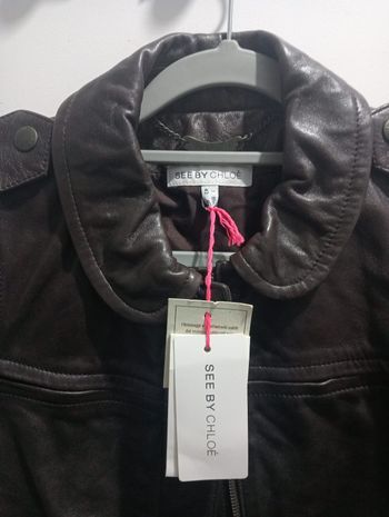 Veste en cuir Chloé