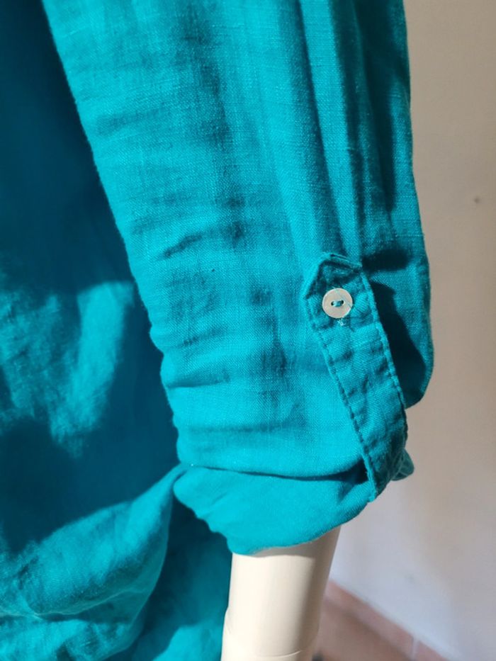 Chemise lin et broderies - photo numéro 4