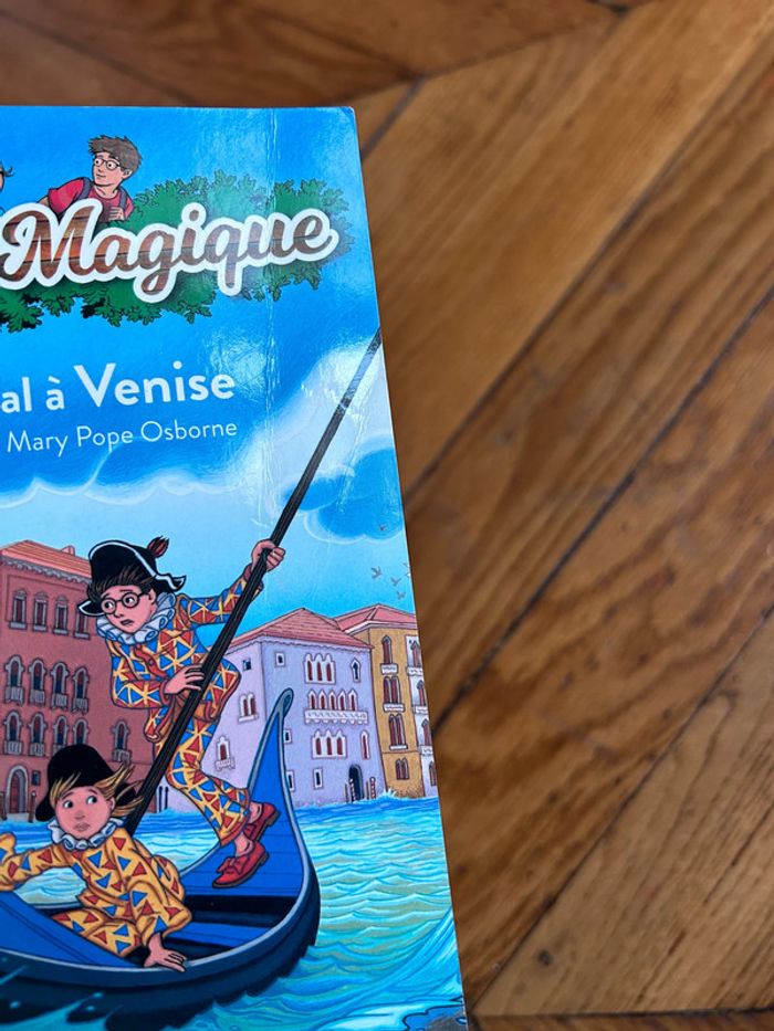 Livre la cabane magique carnaval à Venise Mary Pope Osborne - photo numéro 8