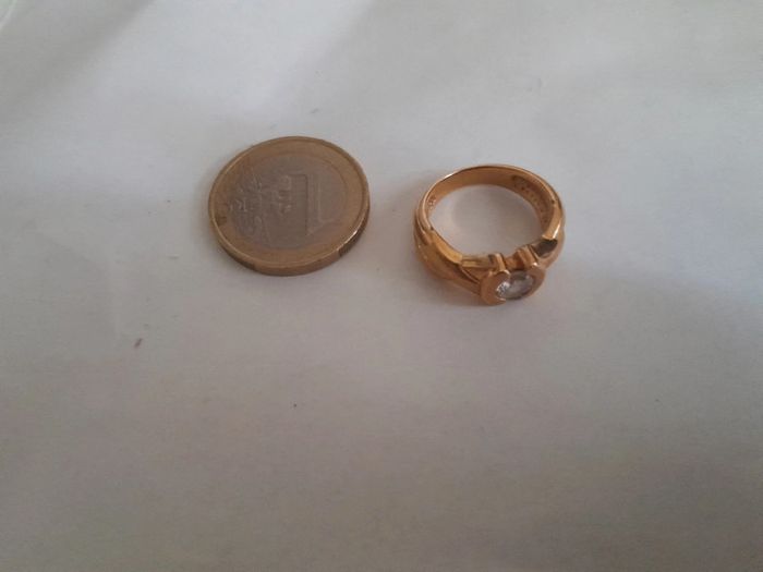 Sublime bague vintage authentique chic - photo numéro 2