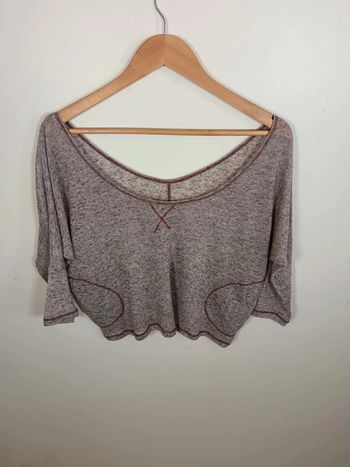 C31 blouse gris cache cache T2