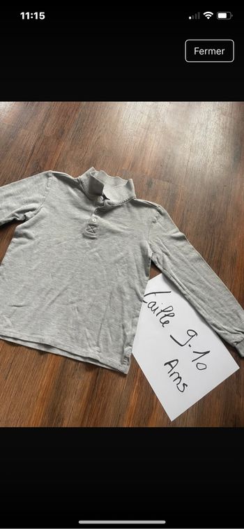 Polo gris