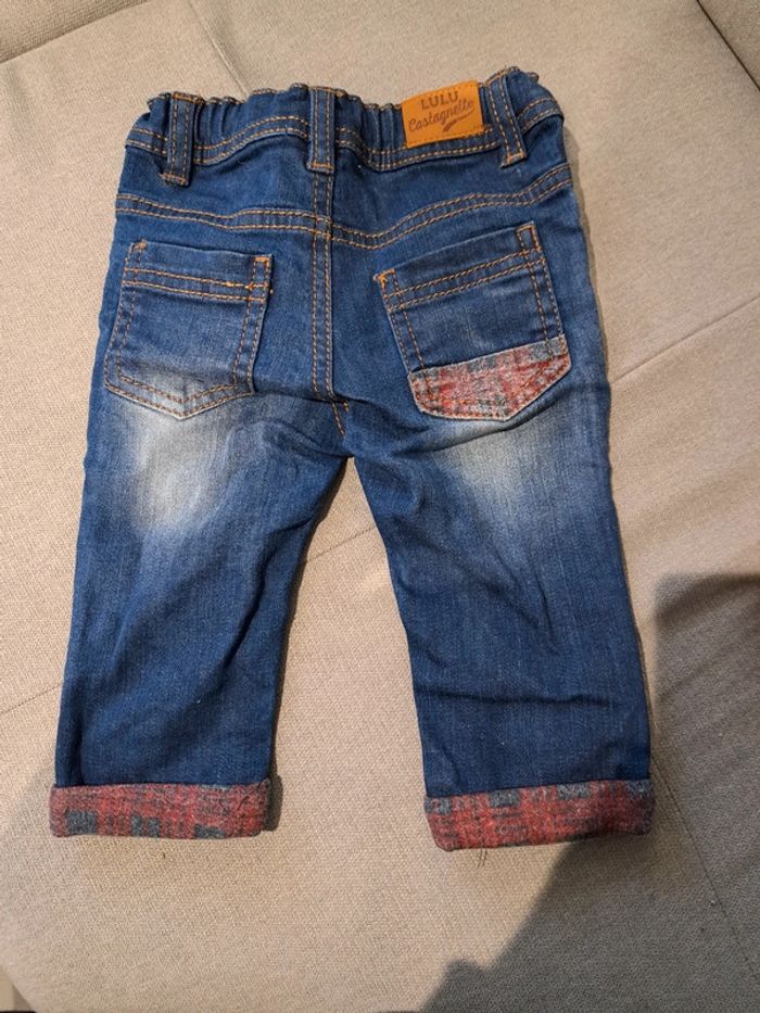 Jeans lulu castagnette 6 mois - photo numéro 2