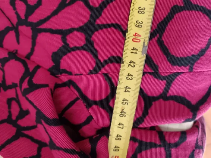 Veste courte vintage rose et noir t.36 à 40 - photo numéro 8