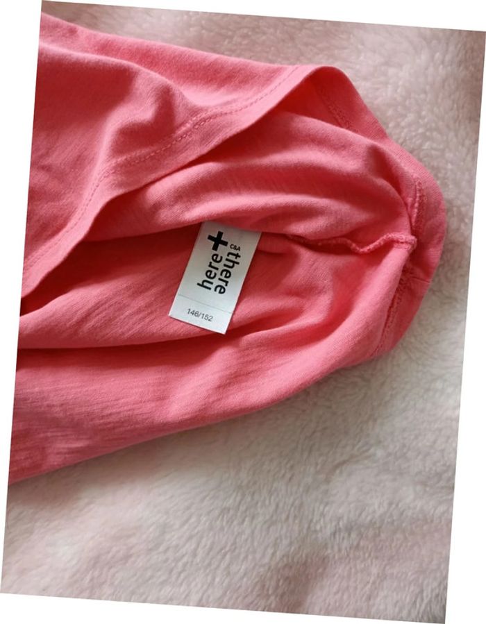 T-shirt rose uni 12 ans - photo numéro 5