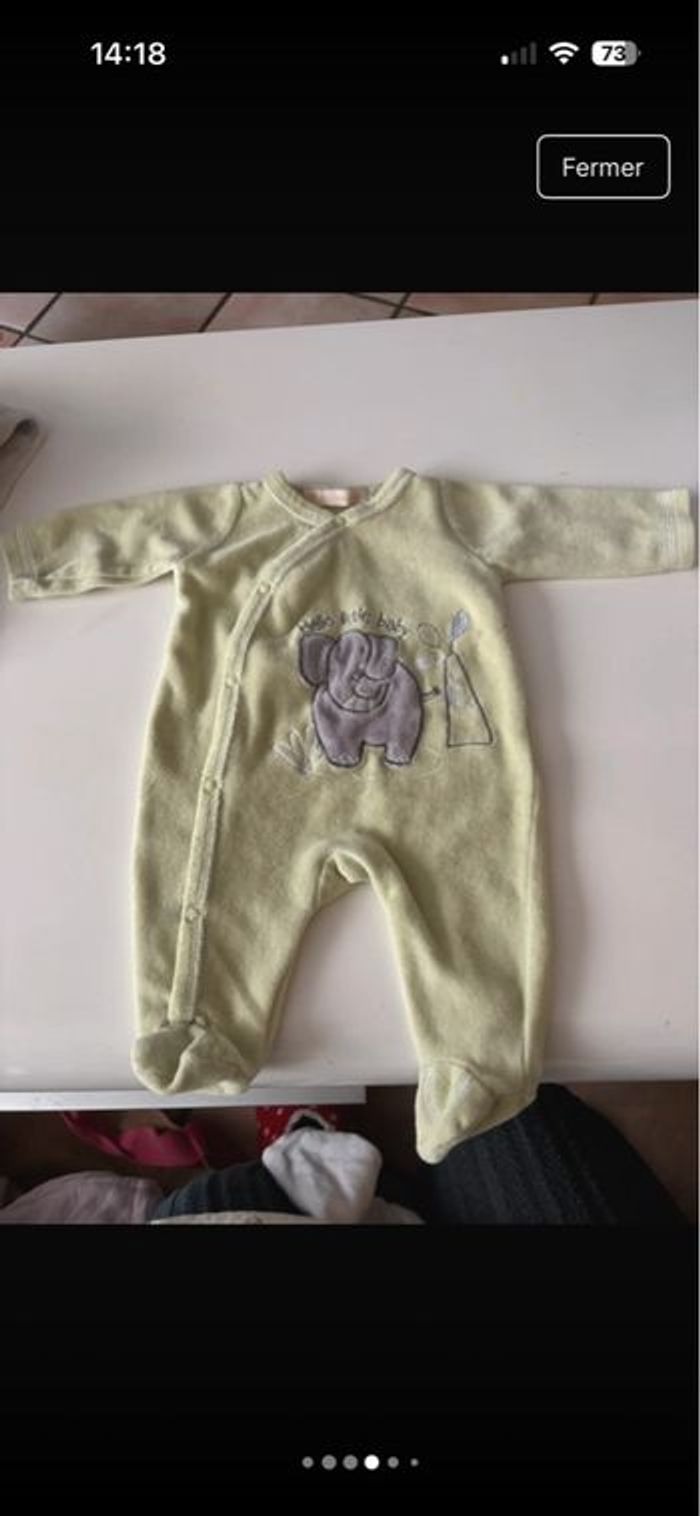 Lot de 6 pyjamas naissance - photo numéro 5