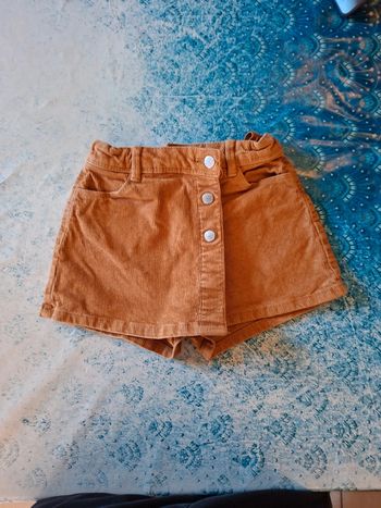 Jupe short okaidi 5 ans réglables