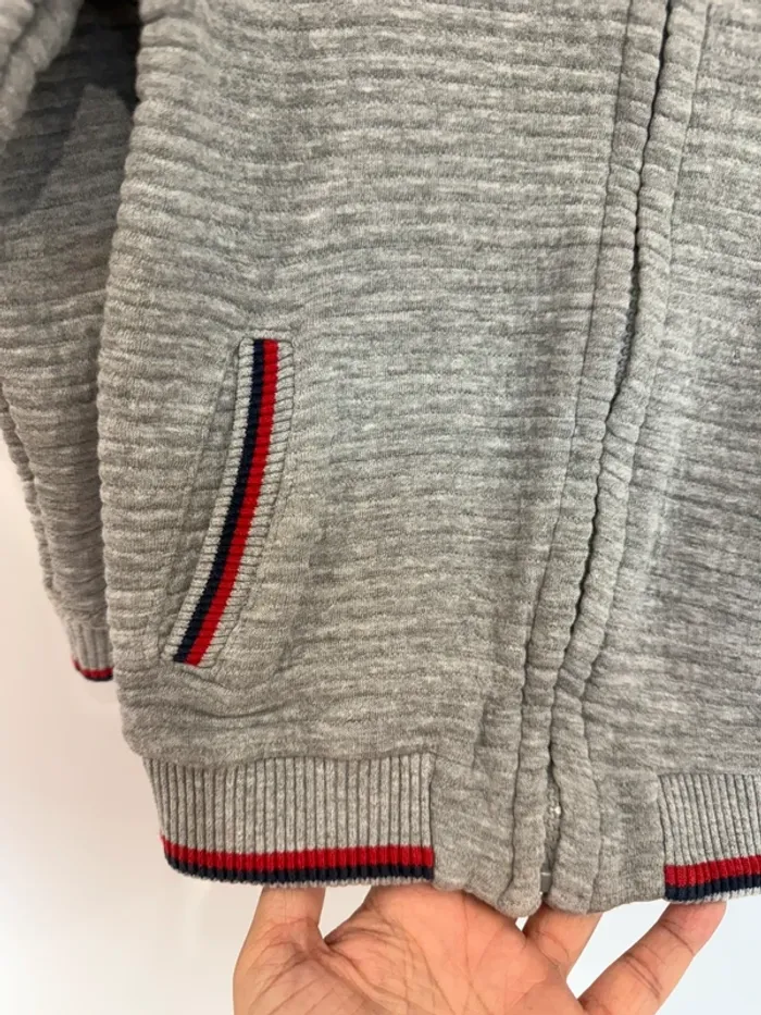 Gilet garçon sergent major - gris thème Dino 5 ans - photo numéro 3