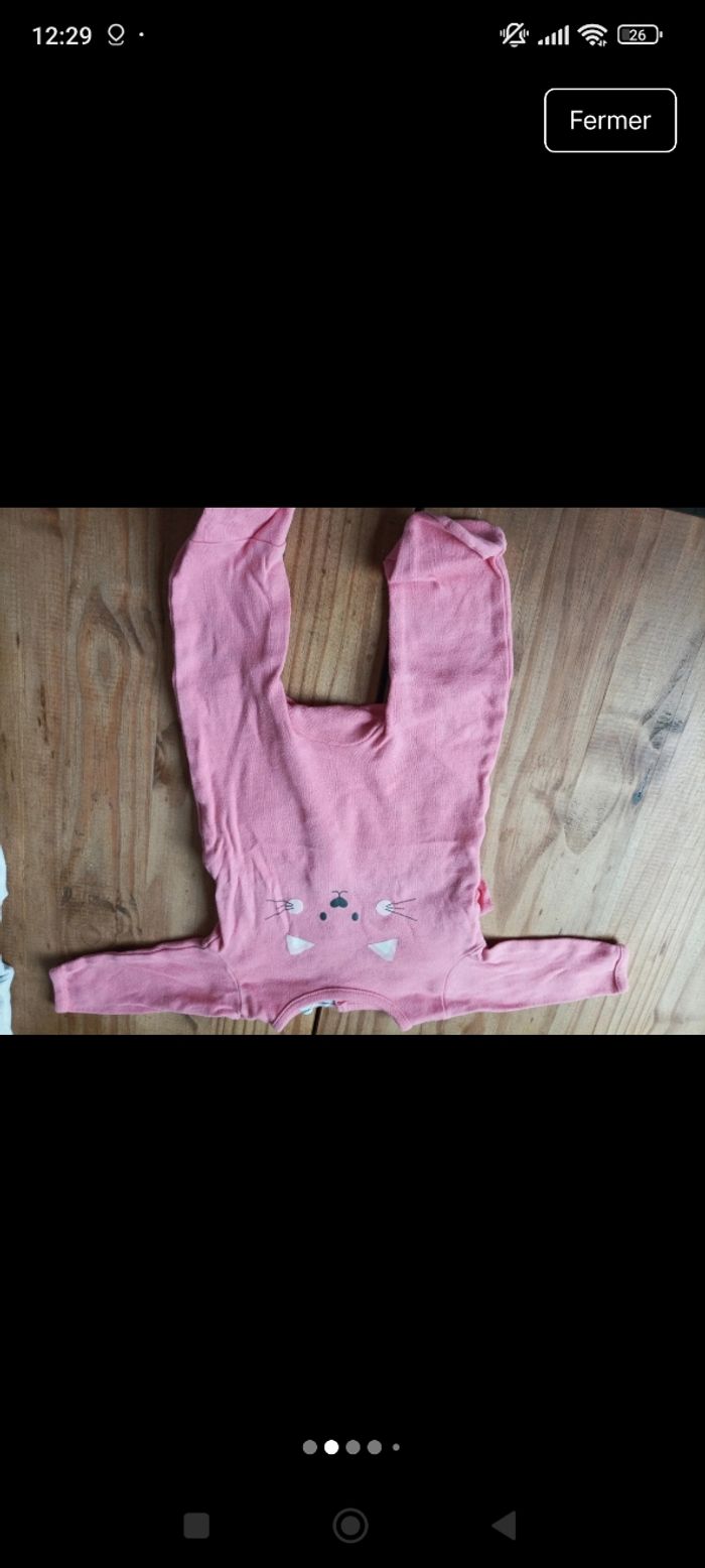 Pyjama bébé fille 3 mois - photo numéro 2