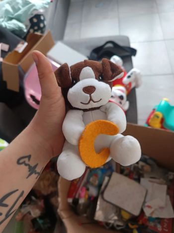 Peluche lettre c