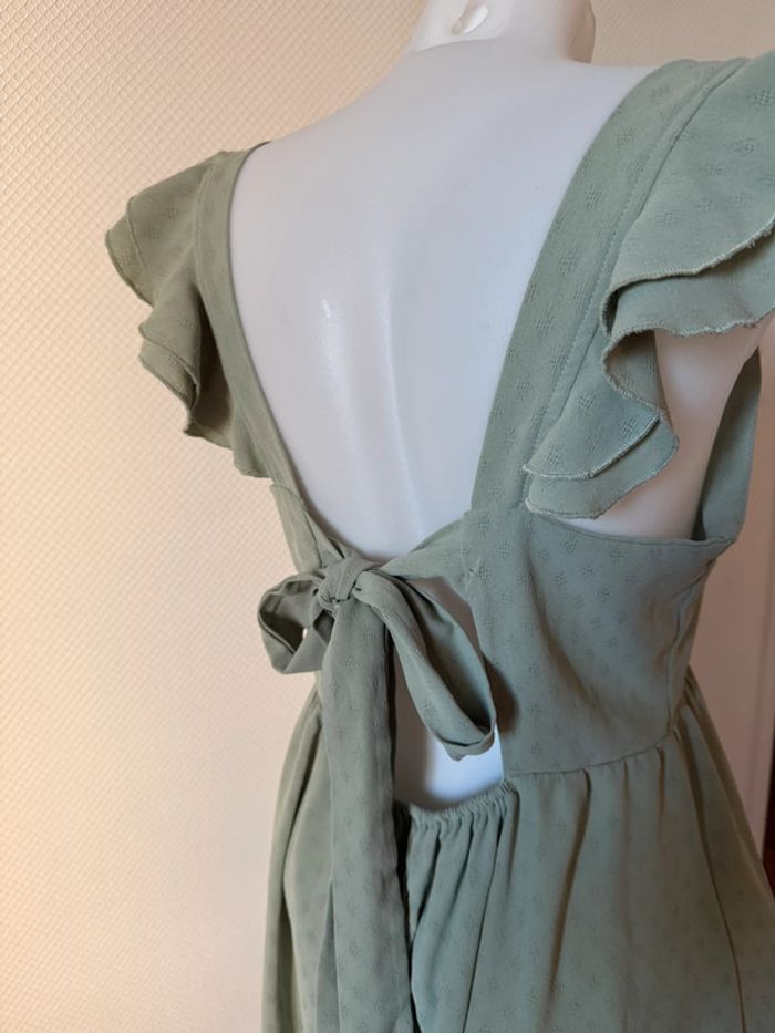 Robe verte en très bon état taille L Shein - photo numéro 5