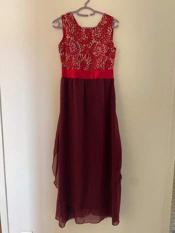 Robe longue de soirée, neuve S