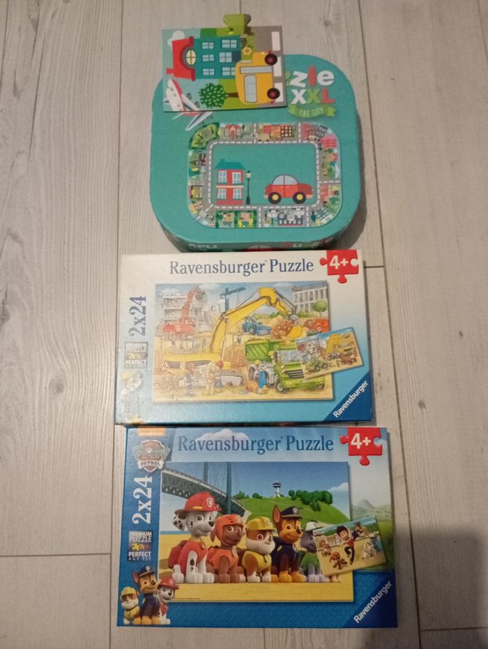 Lot de puzzles enfants