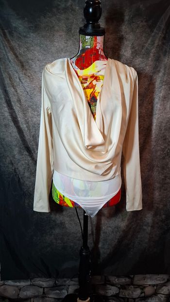 Body satiné dos nu Asos design