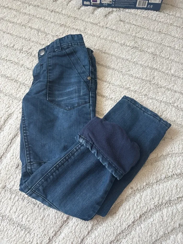Orchestra jean pantalon doublé polaire 6 ans