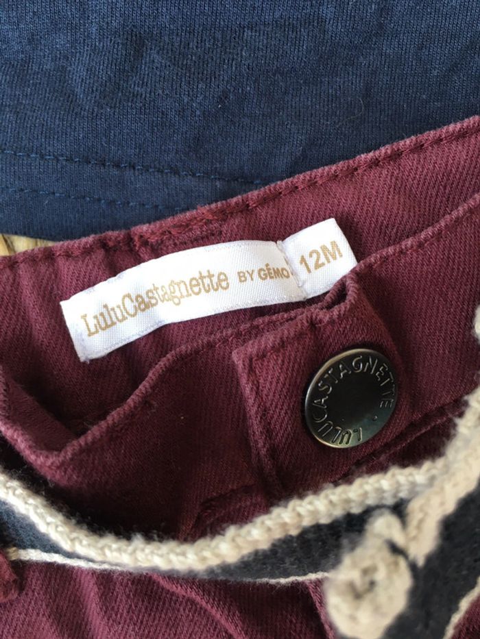 Ensemble lulu castagnette 12mois - photo numéro 2