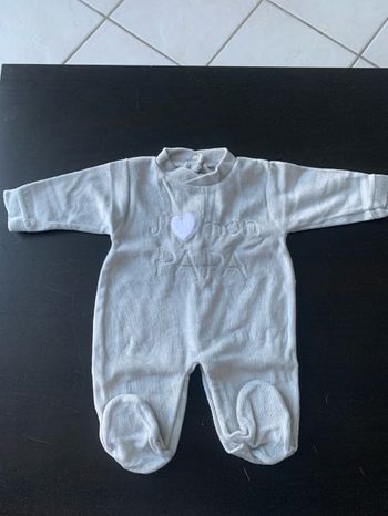 Lot de 4 grenouillères/pyjamas