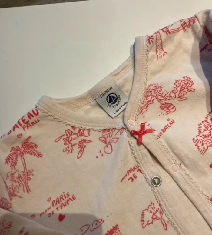 Pyjama, petit bateau, 24 mois - photo numéro 3